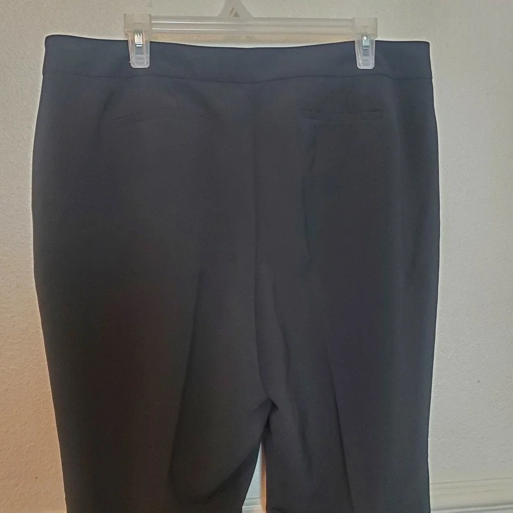 Talbots Petite Women's Black Dress Pants Size 16P Stretch Polyester Blend - Picture 10 of 15